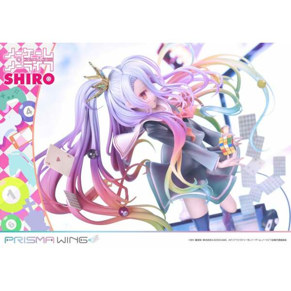 Estatua Shiro No Game No Life PVC 1/7 Prisma Wing 27 cm Prime 1 Studio