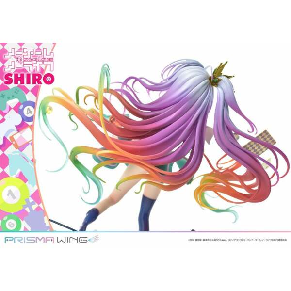 Estatua Shiro No Game No Life PVC 1/7 Prisma Wing 27 cm Prime 1 Studio