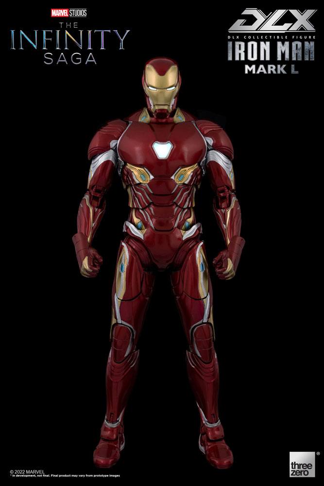Figura Iron Man Mark 50 Infinity Saga 1/12 DLX 17 cm Threezero