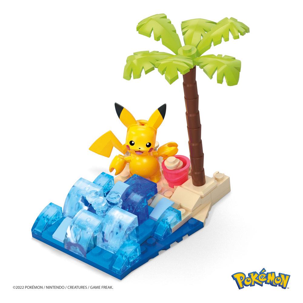 Kit de Construcción Mega Construx Pikachu's Beach Splash Pokémon Mattel - Collector4U.com