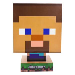 Lámpara Icon Steve Minecraft 26 cm - Collector4U.com
