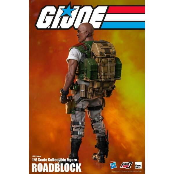 Figura Roadblock G.I. Joe FigZero 1/6 30cm ThreeZero - Collector4U.com