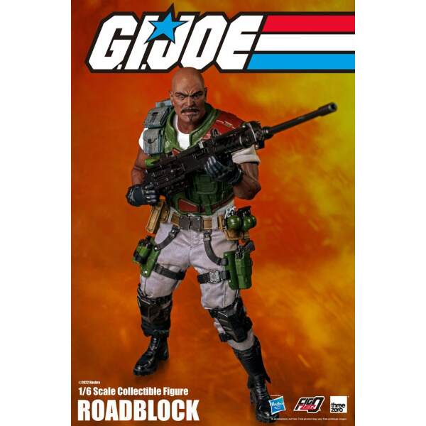 Figura Roadblock G.I. Joe FigZero 1/6 30cm ThreeZero - Collector4U.com