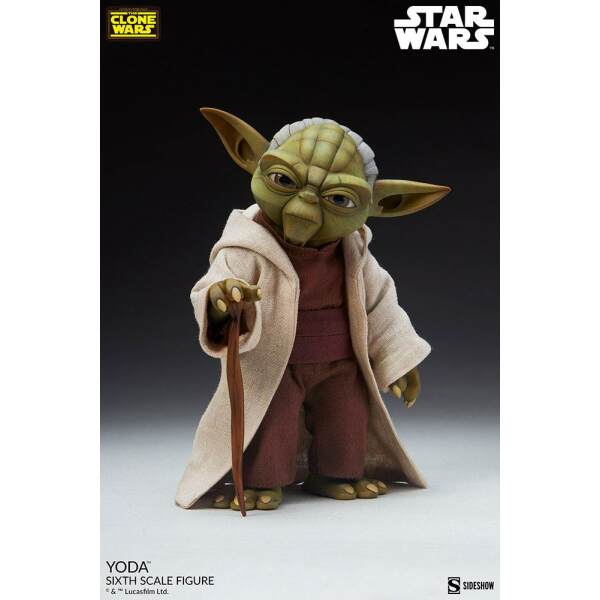 Figura Yoda Star Wars The Clone Wars 1/6 14 cm - Collector4U.com
