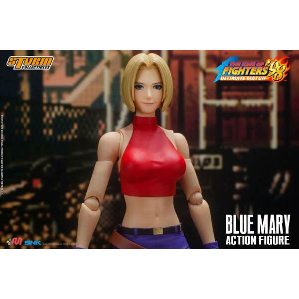 Figura Blue Mary King of Fighters 98: Ultimate Match 1/12 17 cm - Collector4U.com