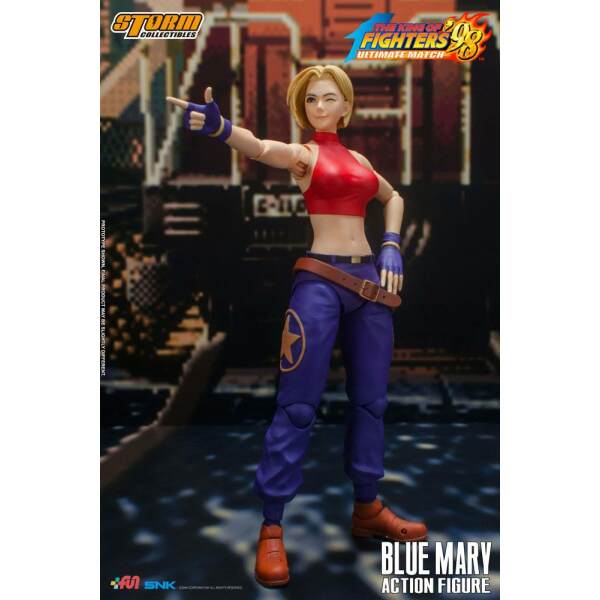 Figura Blue Mary King of Fighters 98: Ultimate Match 1/12 17 cm - Collector4U.com