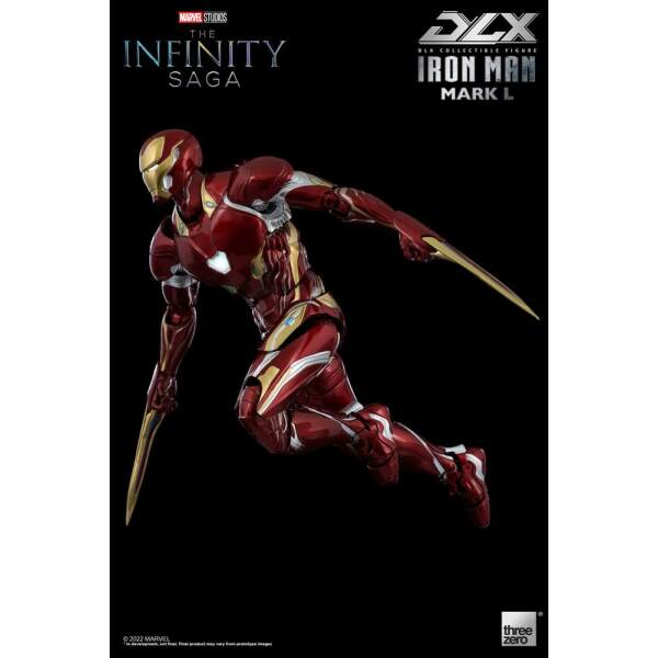Figura Iron Man Mark 50 Infinity Saga 1/12 DLX 17 cm Threezero - Collector4U.com