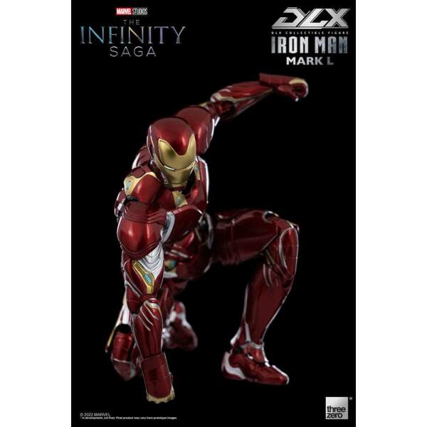 Figura Iron Man Mark 50 Infinity Saga 1/12 DLX 17 cm Threezero - Collector4U.com