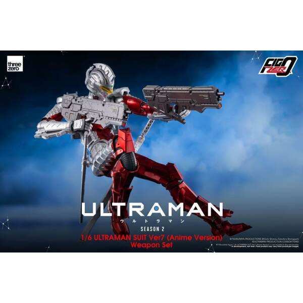 Accesorios para Figura Ultraman 1/6 FigZero Ultraman Suit Ver 7 (Anime Version) Weapon Set ThreeZero - Collector4U.com