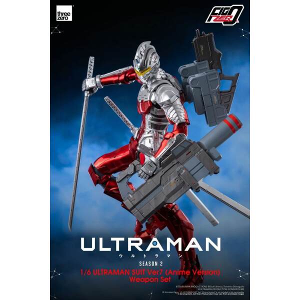 Accesorios para Figura Ultraman 1/6 FigZero Ultraman Suit Ver 7 (Anime Version) Weapon Set ThreeZero - Collector4U.com