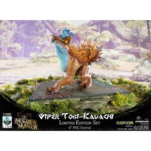 Estatua Viper Tobi-Kadachi Monster Hunter PVC 10 cm Animegami Studios - Collector4u.com