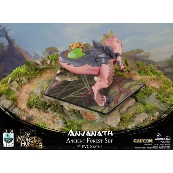 Estatua Anjanath Monster Hunter PVC 10 cm Animegami Studios - Collector4U.com