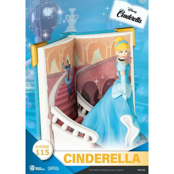 Diorama Cenicienta Disney Book Series PVC D-Stage 13 cm Beast Kingdom Toys - Collector4u.com