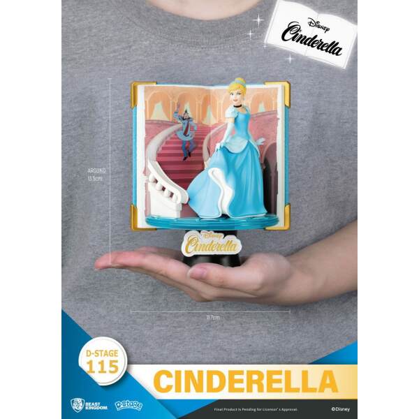 Diorama Cenicienta Disney Book Series PVC D-Stage Closed Box Version 13 cm Beast Kingdom Toys - Collector4U.com