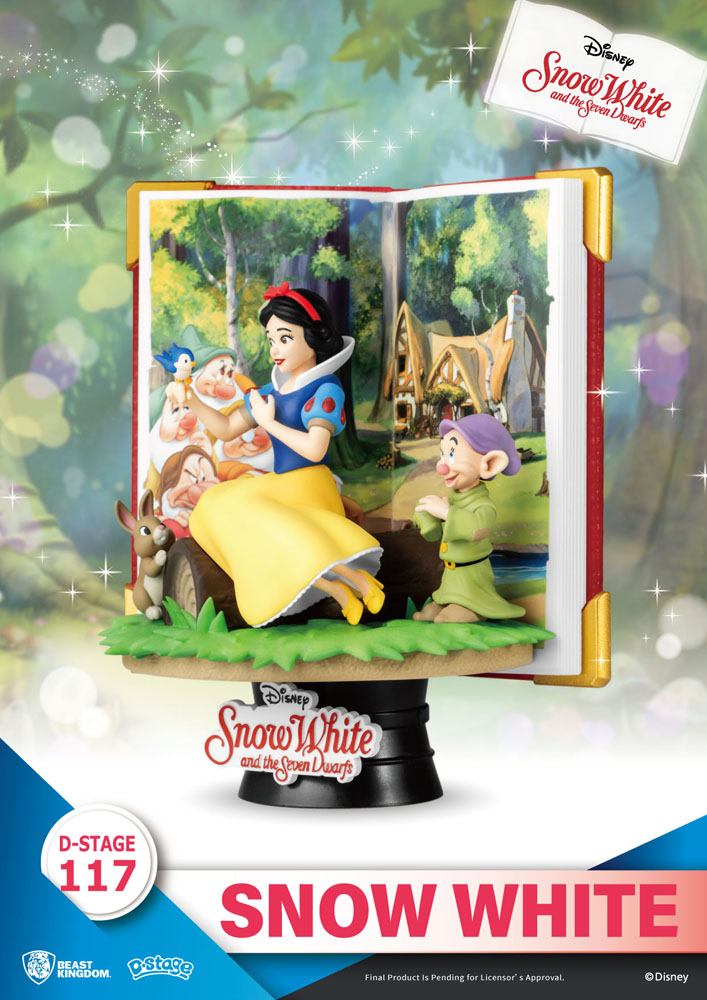 Diorama Blancanieves Disney Book Series PVC D-Stage 13 cm Beast Kingdom Toys - Collector4u.com