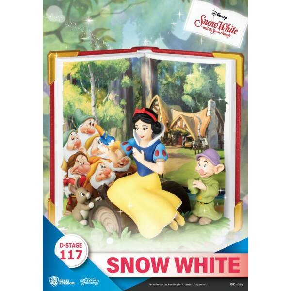 Diorama Blancanieves Disney Book Series PVC D-Stage Closed Box Version 13 cm Beast Kingdom Toys - Collector4U.com