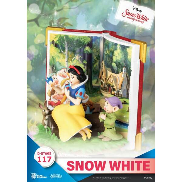 Diorama Blancanieves Disney Book Series PVC D-Stage Closed Box Version 13 cm Beast Kingdom Toys - Collector4U.com