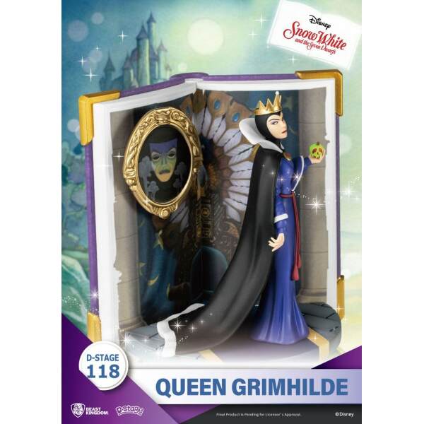Diorama Grimhilde Disney Book Series PVC D-Stage Closed Box Version 13 cm Beast Kingdom Toys - Collector4U.com