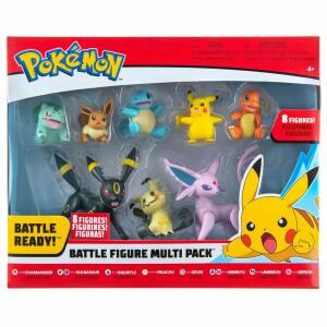 Pack de 8 Figuras Battle 5-7 cm Wave 8 Pokémon