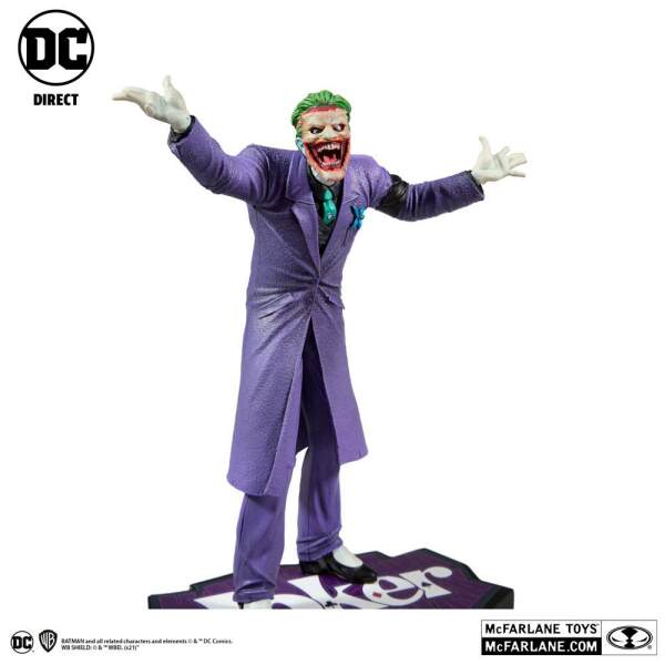Estatua The Joker Purple Craze DC Comics 1/10 The Joker by Greg Capullo 18 cm DC Direct - Collector4U.com