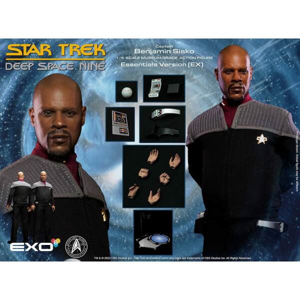 Figura Captain Benjamin Sisko Star Trek: The Next Generation 1/6 (Essentials Version) 30 cm EXO-6 - Collector4U.com