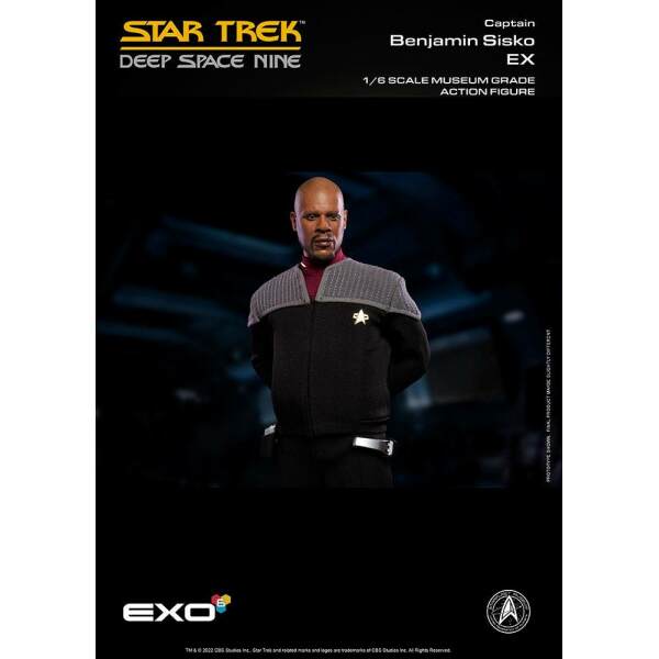 Figura Captain Benjamin Sisko Star Trek: The Next Generation 1/6 (Essentials Version) 30 cm EXO-6 - Collector4U.com