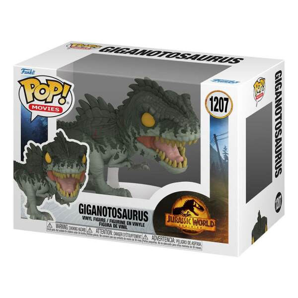 Funko Giganotosaurus Jurassic World 3 Figura POP! Movies Vinyl 9 cm - Collector4U.com