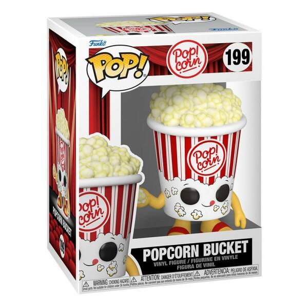 Funko Popcorn Bucket Movie Night POP! Foodies Vinyl Figura 9 cm - Collector4U.com
