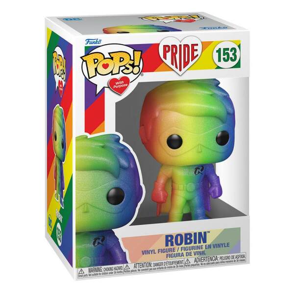 Funko Robin Pride 2022 DC Comics Figura POP! Heroes Vinyl 9 cm - Collector4U.com