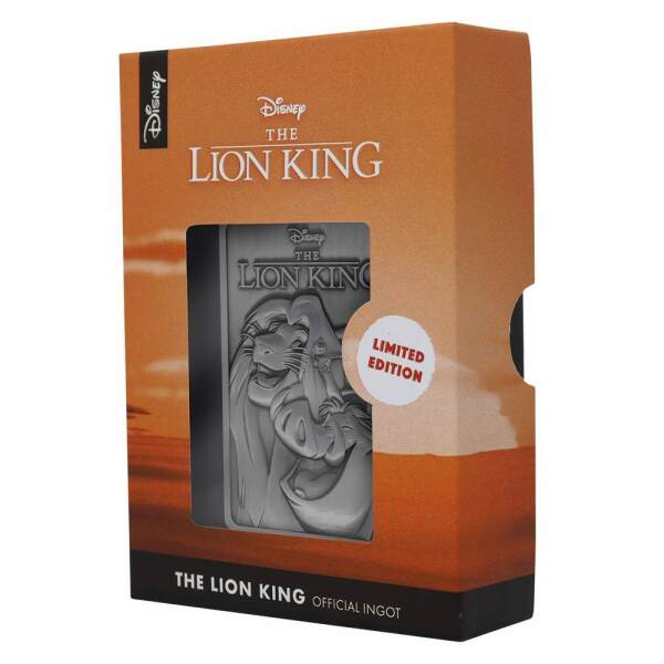Lingote El rey león Limited Edition - Collector4U.com