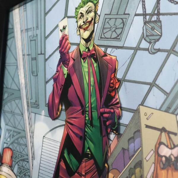 Litografía The Joker Limited Edition Fan-Cel DC Comics 36 x 28 cm - Collector4U.com