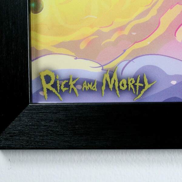 Litografia Misadventure in Space Rick y Morty Limited Edition Fan-Cel 36 x 28 cm FaNaTtik - Collector4U.com