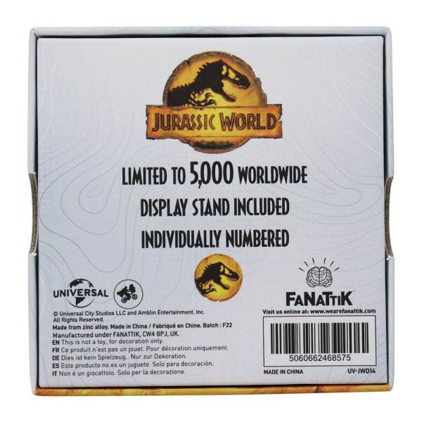 Medallón Dominion Jurassic World Limited Edition - Collector4U.com