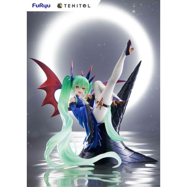 Estatua Hatsune Miku Dark Hatsune Miku PVC Tenitol  17 cm Furyu - Collector4U.com
