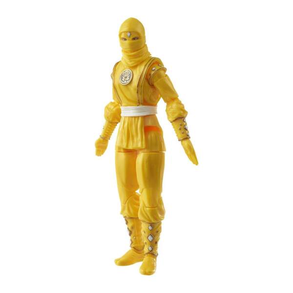 Figura Ninja Yellow Ranger Mighty Morphin Power Rangers Lightning Collection 15 cm Hasbro - Collector4U.com