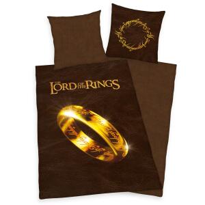 Funda Nórdica el anillo El Señor de los Anillos 135 x 200 cm / 80 x 80 cm - Collector4U.com