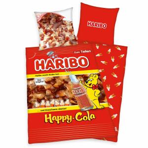 Funda Nórdica Happy Cola Haribo 135 x 200 cm / 80 x 80 cm