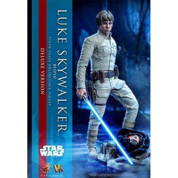 Figura Luke Skywalker Bespin Deluxe Star Wars Episode V Movie Masterpiece 1/6 28 cm Hot toys - Collector4U.com