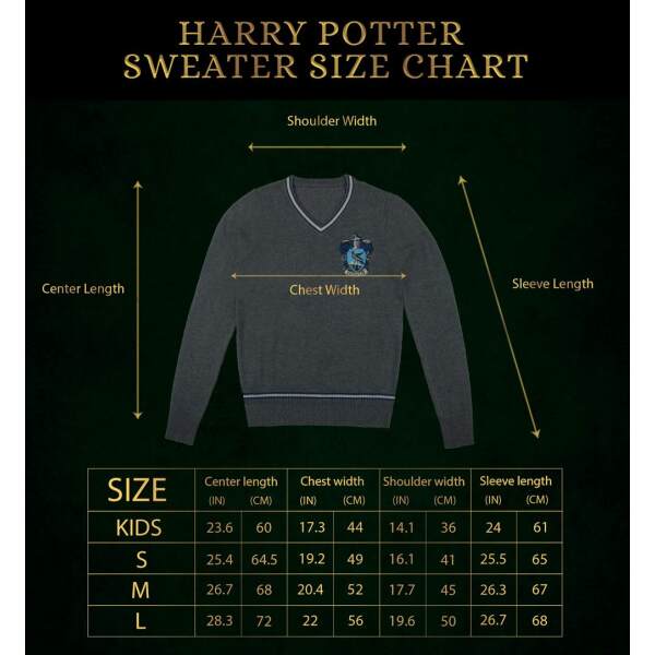 Suéter Slytherin talla XS Harry Potter - Collector4U.com
