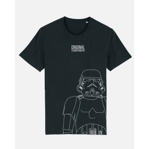 Camiseta Sketch Trooper Original Stormtrooper Star Wars Talla L - Collector4U.com