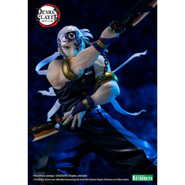 Estatua Tengen Uzui Bonus Edition Demon Slayer ARTFXJ 1/8 23 cm - Collector4U.com
