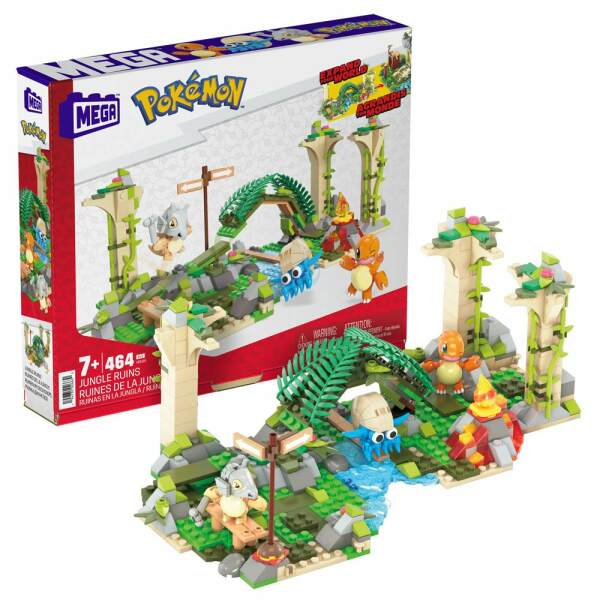 Kit de Construcción Mega Construx Jungle Ruins Pokémon Mattel - Collector4U.com