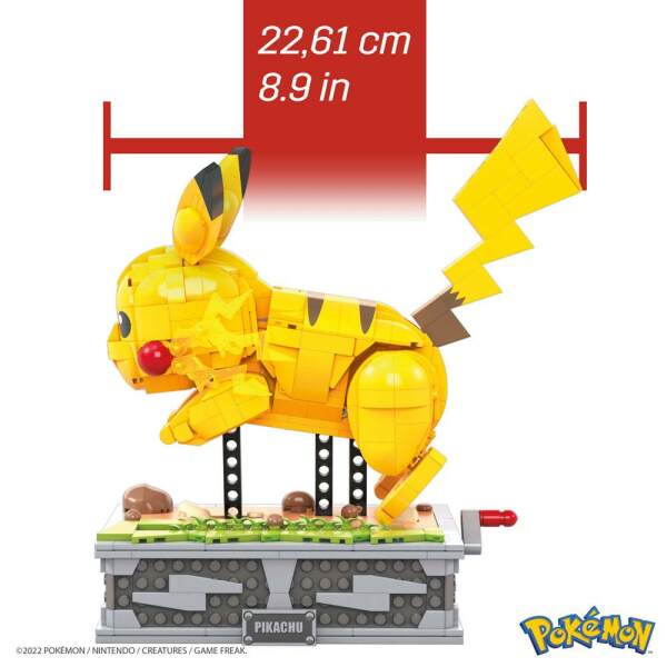 Kit de Construcción Mega Construx Motion Pikachu Pokémon Mattel - Collector4U.com