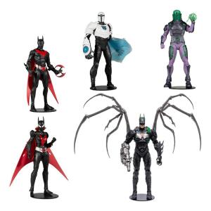 Pack de 5 Figuras Build-A Batman Beyond DC Multiverse 15 cm - Collector4u.com