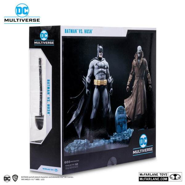 Figuras Batman vs. Hush DC Pack 2 Collector Multipack 18 cm McFarlane Toys - Collector4U.com