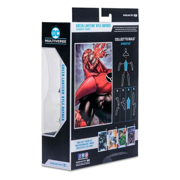 Figura Kyle Rayner (Blackest Night) DC Multiverse Build A 18 cm McFarlane Toys - Collector4U.com