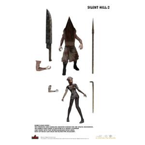 Figuras Silent Hill 2 5 Points Deluxe Set 9 cm Mezco Toys - Collector4U.com