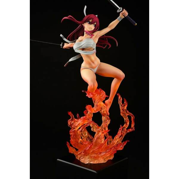 Estatua Erza Scarlet Samurai Ver Kurenai Fairy Tail 1/6 43cm - Collector4U.com
