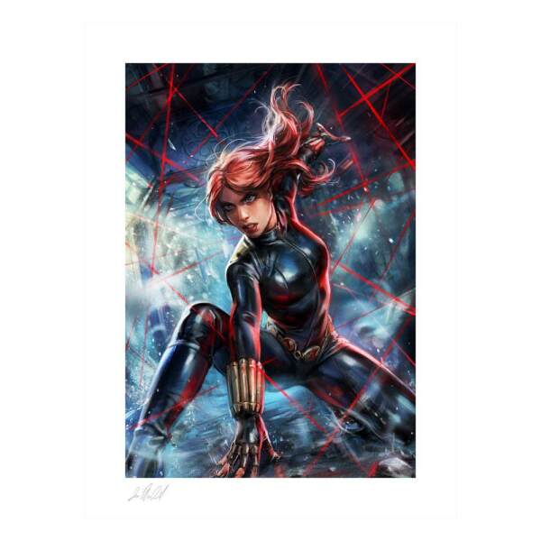 Litografía Black Widow Marvel Comics 46 x 61 cm - Collector4U.com