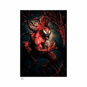 Litografia Carnage Marvel 46 x 61 cm – Sin Enmarcar – Sideshow - Collector4u.com